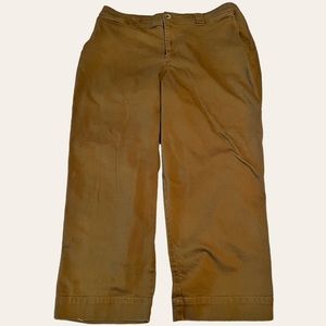 A New Day Size 16W Brown Ankle Pants
